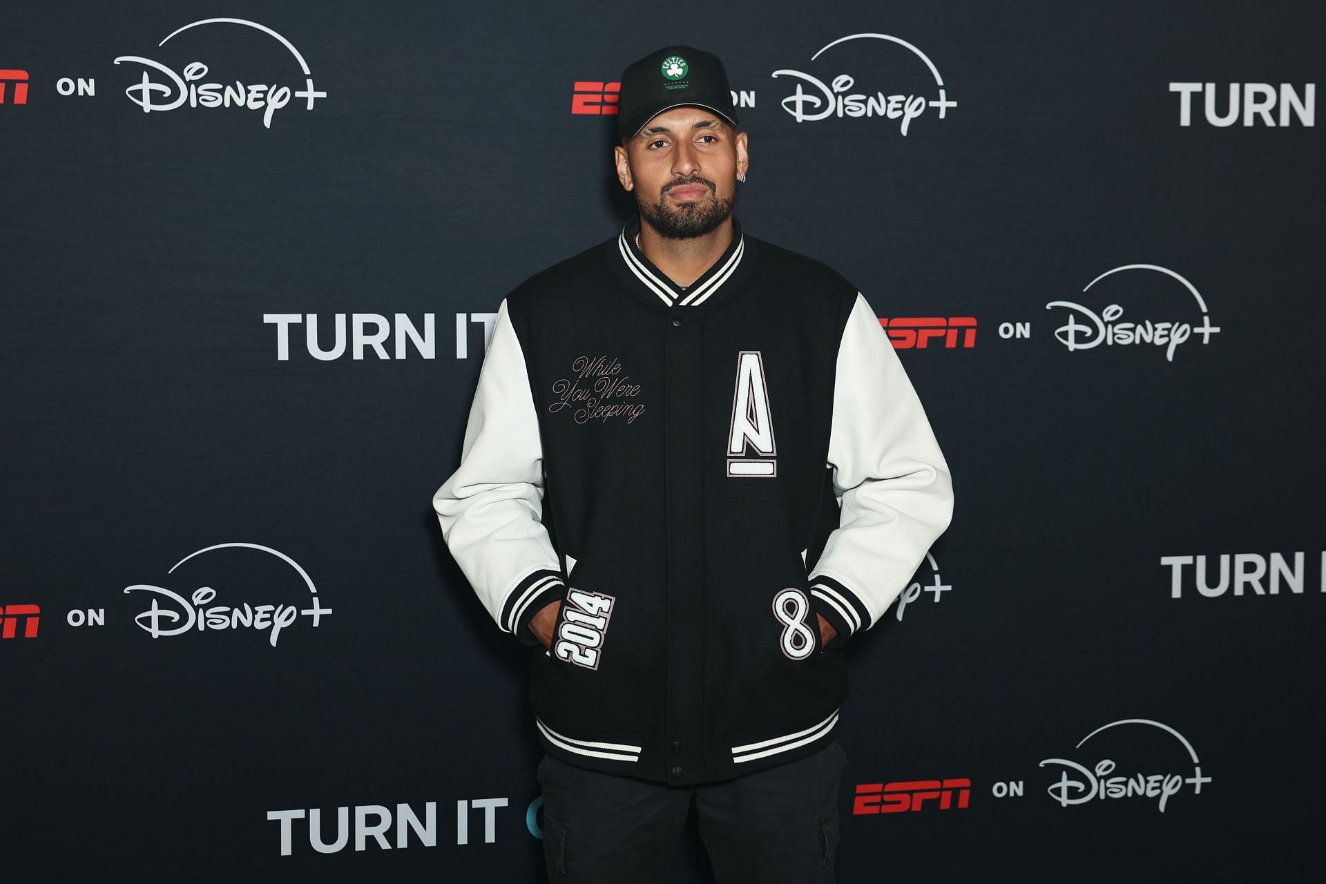 Nick Kyrgios at the 2025 ESPN On Disney+ Launch Party. Image: Getty
